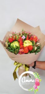 flores y frutas para regalar a mama