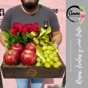 rosas frutas y tinto en poza rica